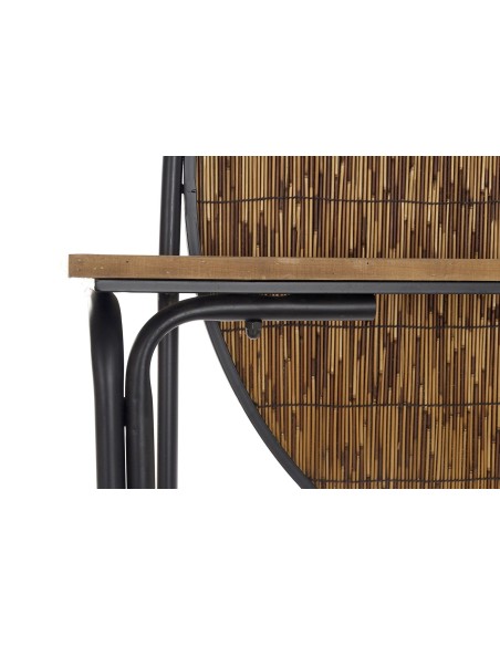 CONSOLA MADERA METAL 119X32X135 CONSOLA MADERA METAL 119X32X135