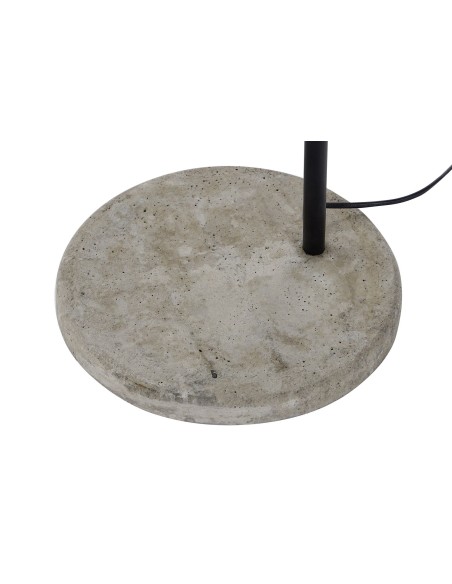LAMPARA PIE CEMENTO RATAN SINTETICO 45X72X165 LAMPARA PIE CEMENTO RATAN SINTETICO 45X72X165