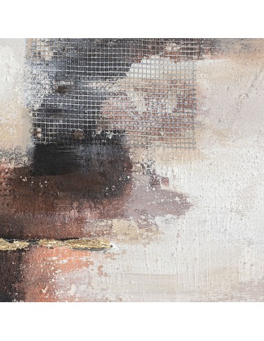 CUADRO LIENZO PINO 90X2,4X90 ABSTRACTO