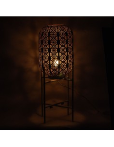 Lampara Calada de Metal Crema 2