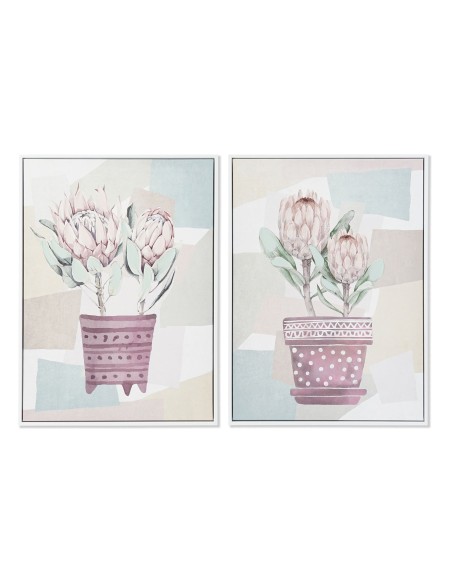 CUADRO PS LIENZO 53X4,5X73 MACETA ENMARCADO