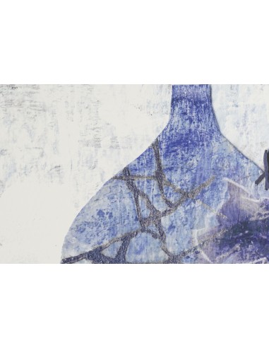 CUADRO PS LIENZO 52,2X4,5X73 JARRON