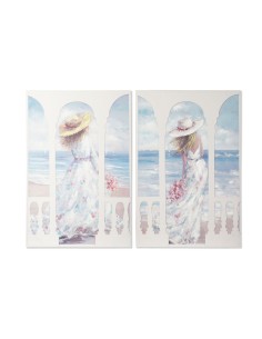 CUADRO LIENZO MDF 80X3X120 PLAYA NIÑA 2 SURT.