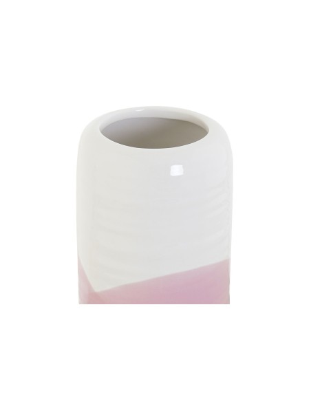 JARRON PORCELANA ROSA