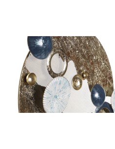 DECORACION SOBREMESA METAL SOLAR ORO 2