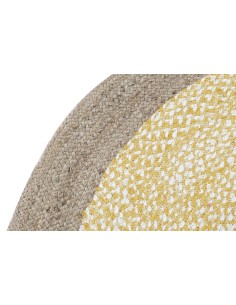 ALFOMBRA ALGODON JUTE 148X148X1 2300 GSM NATURAL 2