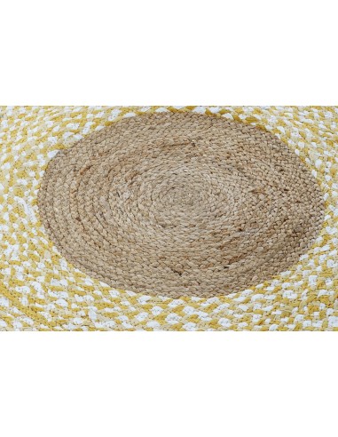 ALFOMBRA ALGODON JUTE 148X148X1 2300 GSM NATURAL