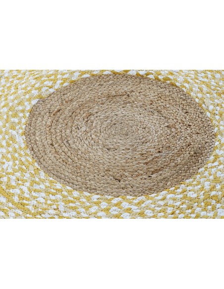 ALFOMBRA ALGODON JUTE 148X148X1 2300 GSM NATURAL