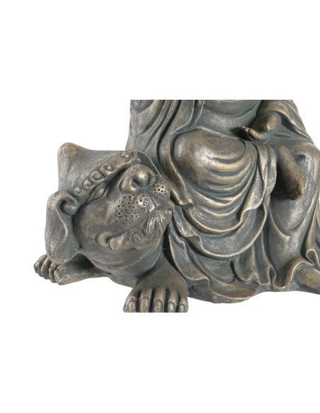 FIGURA BUDA PERRO ENVEJECIDO FIGURA BUDA PERRO ENVEJECIDO