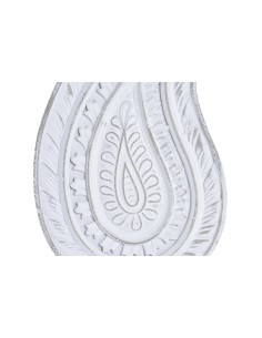 DECORACION MDF 13X6X27 PASLEY DECAPE BLANCO 2