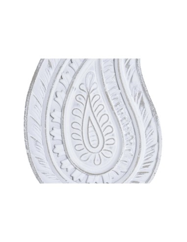 DECORACION MDF 13X6X27 PASLEY DECAPE BLANCO