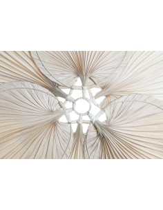 Decoración de pared de hoja de palmera 2