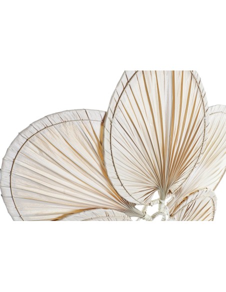 Decoracion de pared hojas de palmera