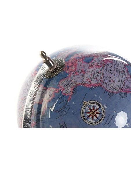 GLOBO TERRAQUEO ALUMINIO PVC 23X20X32 AZUL GLOBO TERRAQUEO ALUMINIO PVC 23X20X32 AZUL