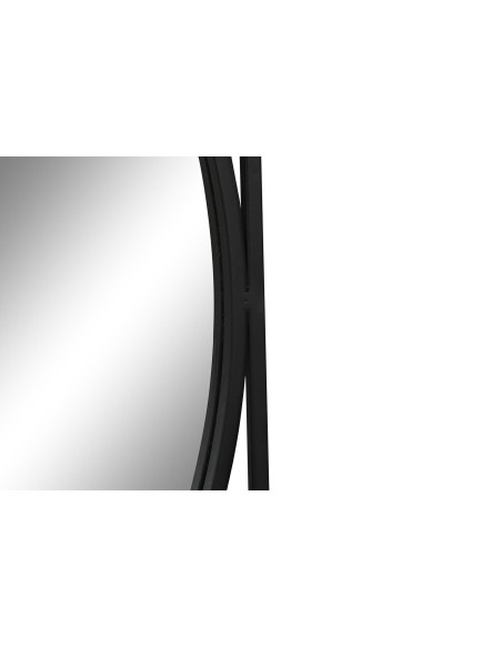 ESPEJO HIERRO CRISTAL 85,5X3X85,5 NEGRO ESPEJO HIERRO CRISTAL 85,5X3X85,5 NEGRO