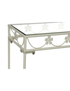 Consola Set 2 Forja Espejo Beige 2