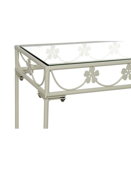 CONSOLA SET 2 FORJA 80X30X75 ESPEJO BEIGE CONSOLA SET 2 FORJA 80X30X75 ESPEJO BEIGE