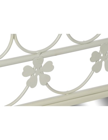 CONSOLA SET 2 FORJA 80X30X75 ESPEJO BEIGE