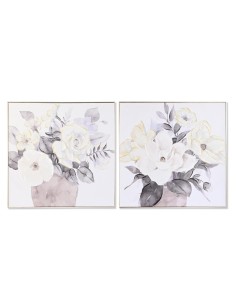 CUADRO LIENZO PS 80X3,5X80 FLORERO