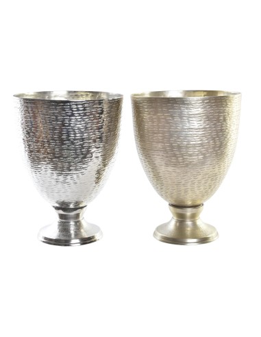 Jarrón copa de Aluminio