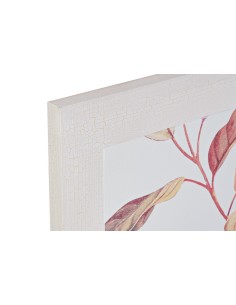 CUADRO LIENZO ABETO 70X3X70 ROSAS 2