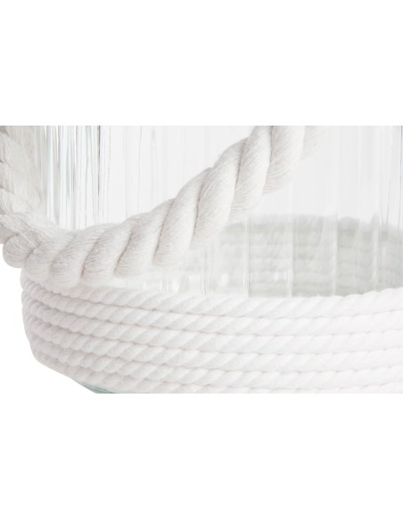 PORTAVELA CRISTAL HIERRO 18X18X18 2900 CUERDA