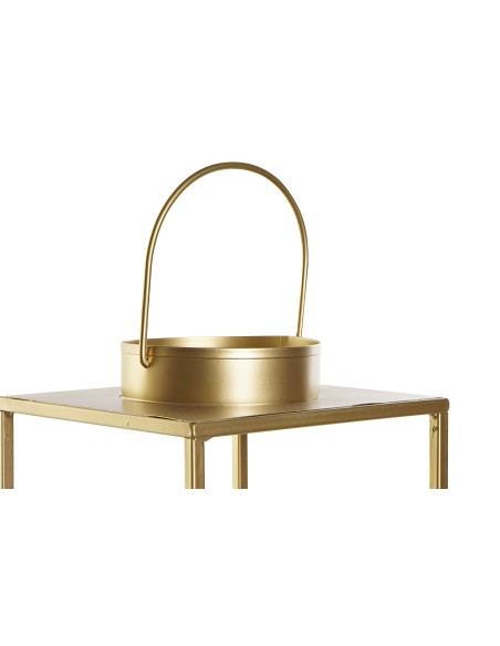 PORTAVELA METAL 16X16X45 DORADO