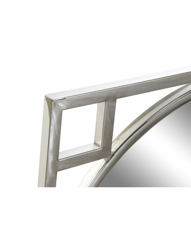 ESPEJO DE ACERO PLATEADO DE 70X2X70
