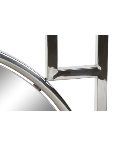 ESPEJO DE ACERO PLATEADO DE 70X2X70