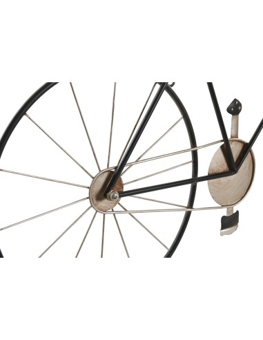 DECORACION PARED METAL 78X2,5X45 BICICLETA