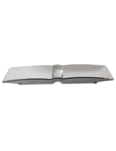 Centro Cerámica Blanco/Plata 2