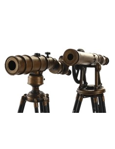 DECORACION METAL 20,5X12X25 TELESCOPIO 2