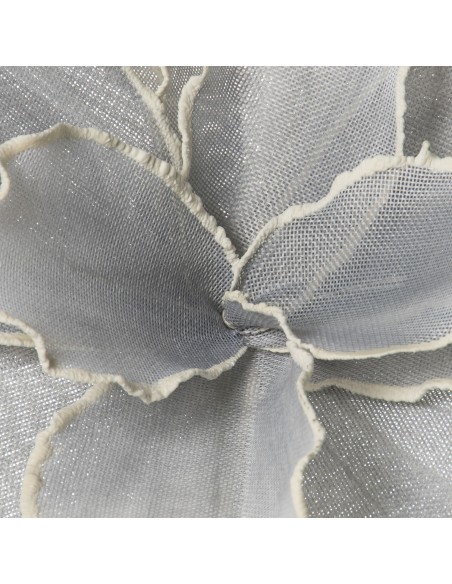 Flor Artificial 100 Cm Plata, Poliester+eva+papel _ø40x100cm