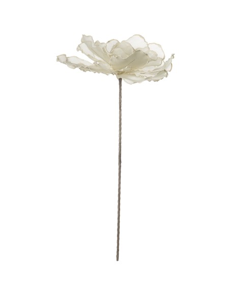 Flor Artificial 100 Cm Blanco, Poliester+eva+papel _ø40x100cm,