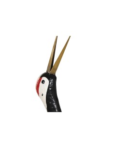 Figura garza de metal 2