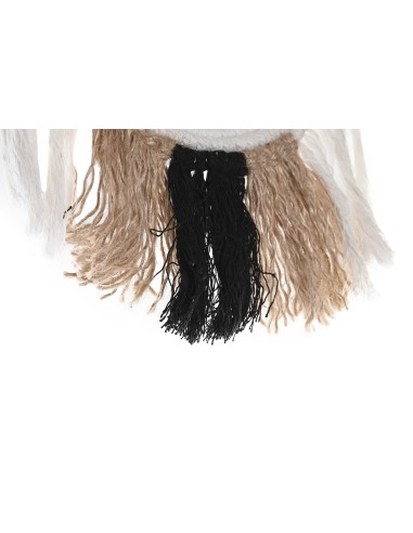 DECORACION COLGANTE ALGODON 35X2X18 BEIGE