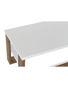 MESA CAFE MDF 110X60X47 BLANCO 2