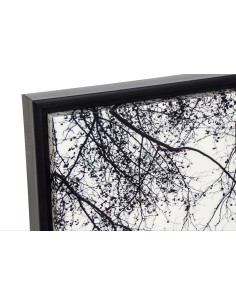 CUADRO LIENZO PS 144X3,5X84 PARIS ENMARCADO BLANCO 2