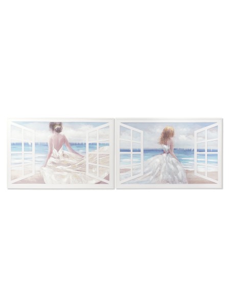 CUADRO LIENZO MDF 120X3X80 CHICA PLAYA CUADRO LIENZO MDF 120X3X80 CHICA PLAYA