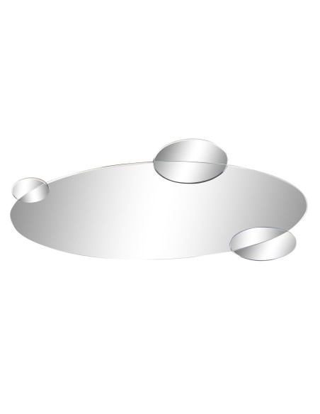 Espejo Óvalos Ahumados