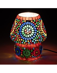 LAMPARA SOBREMESA CRISTAL 14*17CM 2