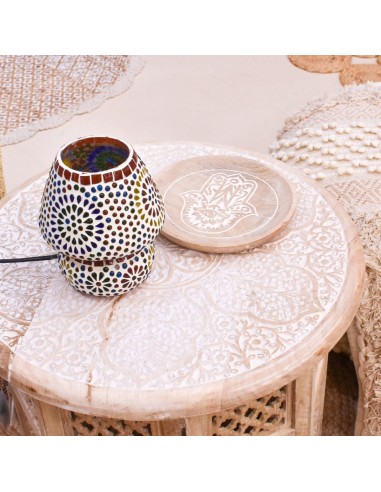 LAMPARA SOBREMESA CRISTAL 14*17CM