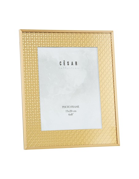 PORTAFOTO METAL DORADO DE 15*20CM