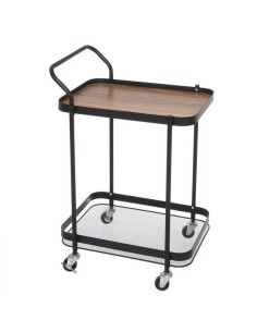 CAMARERA METAL NORDIC NEGRO