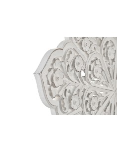 Decoración de pared de madera diseño estrella calada. 2