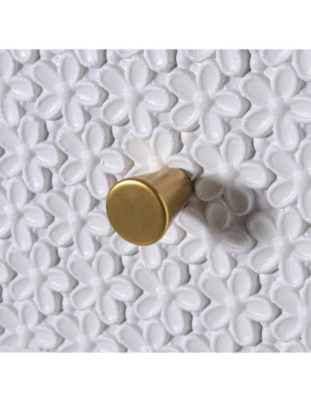 Mesa Entrada Madera Blanca