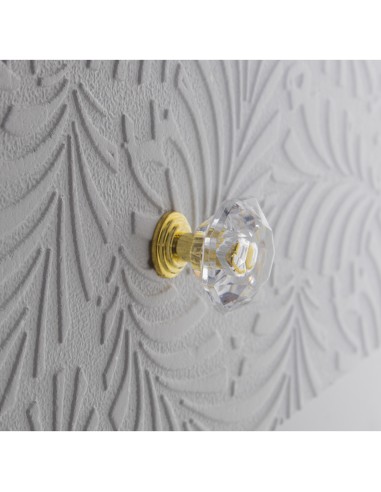 Mesa Entrada Madera Blanca