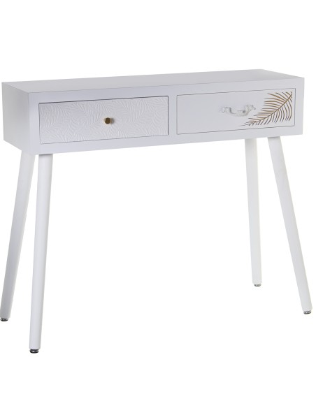 Mesa Entrada Madera 2 cajones Mesa Entrada Madera 2 cajones