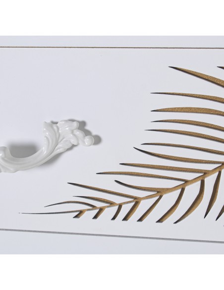 Mesa Entrada Madera 2 cajones