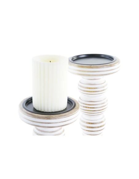Set 2 Porta velas Mango